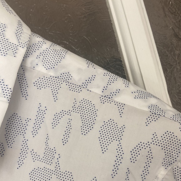 JIL SANDER embroidered short sleeved shirt size 38/15 - Picture 14 of 14